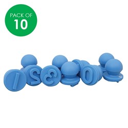 Easy Grip Number Stampers - Pack of 10