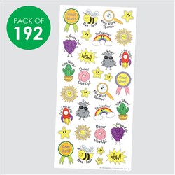Positivity Stickers - Pack of 192