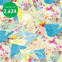 Marbled Paper Pieces - Pack of 2624