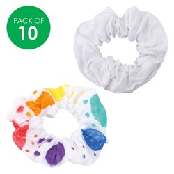 Decorate Your Own Scrunchies - Pack of 10