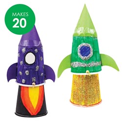 Paper Cup Rocket Launchers Group Pack