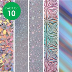 Holographic Cardboard - A4 - Pack of 10