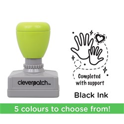 CleverStamp - 'Completed with Support' Design