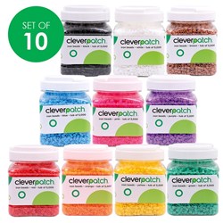 CleverPatch Iron Beads - Tub of 5000 - Set of 10 Colours