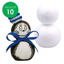 Decofoam Character Shapes - Pack of 10