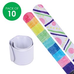 Plastic Snap Bands - Pack of 10