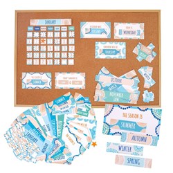 Indigenous Designed Calendar Bulletin Board Set