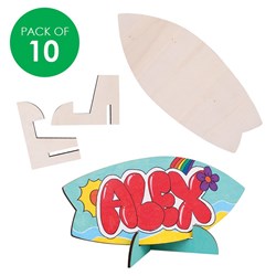 Wooden Surfboards - Small - Pack of 10