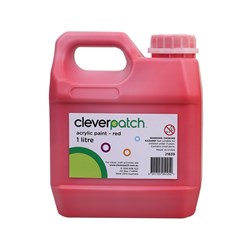 CleverPatch Acrylic Paint - Red - 1L