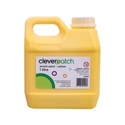 CleverPatch Acrylic Paint - Yellow - 1L