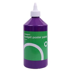 CleverPatch Budget Poster Paint - Fluoro Purple - 500ml