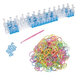 Loom Board & Bands Kit - Glitter