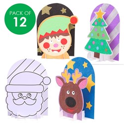 3D Sand Art Scenes - Christmas - Pack of 12