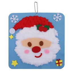 Yarn Stitching Picture - Santa - Each