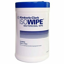 Kimberley Clark Isowipes 6835 Tub 75 Wipes