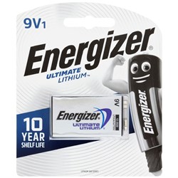 Energizer Ultimate Lithium 9V Battery
