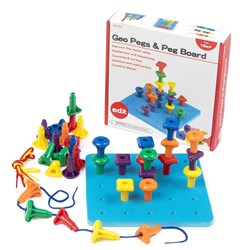 Edx Education Set 36 Geo Pegs And Peg Board