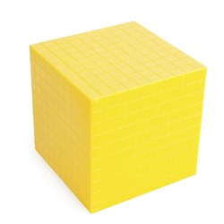 Edx Education Plastic Base Ten Block