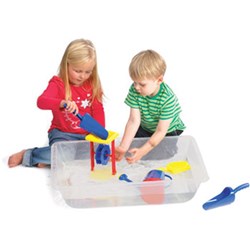 Edx Education Sand & Water Play Tray Clear