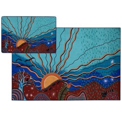 Elizabeth Richards Indigenous Season Carpet Rug Small 1.5m x 1m