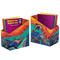 Elizabeth Richards Book Boxes Indigenous Marine Life Design Pack of 5