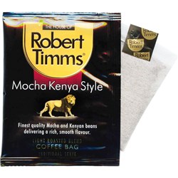 Robert Timms Coffee Bags Mocha Kenya Pack of 100