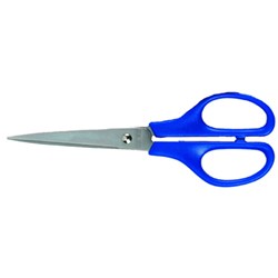 School Scissors 165mm Blue