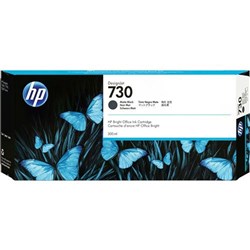 HP 730 300-ml Matt Black DesignJet Ink Cartridge T1700/ T1600