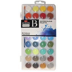 Jasart Byron Watercolour Palette Pack of 36