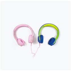 Micador Jr. SoundShare Headphones Blue/Green