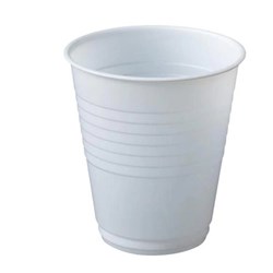 Plastic White Cups 180ml Pack of 50
