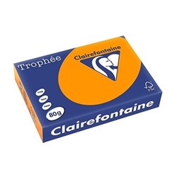Trophee A4 Paper 80gsm Flame Ream of 500 1761