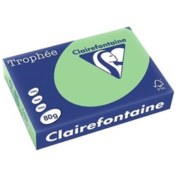 Trophee A4 Paper 80gsm Nature Green Ream 500 1775