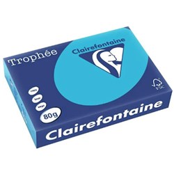 Trophee A4 Paper 80gsm Royal Blue Ream of 500 1976