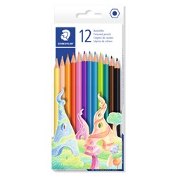 Staedtler Basic Coloured Pencils Assorted Pack of 12