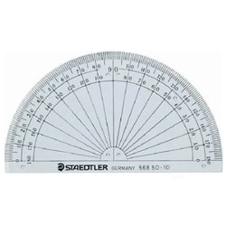 Staedtler Protractor 10cm 180 degree