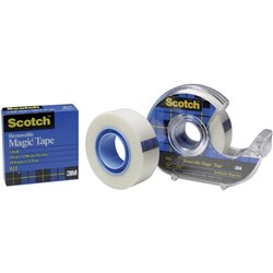 SCOTCH 811 REMOVABLE MAGIC TAPE 19X33MM