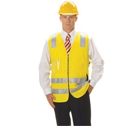 Zions HIVIS Safety Wear Day & Night Cotton Vest