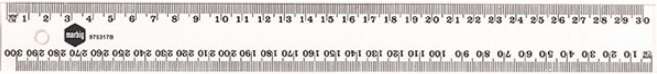 Rulers - Marbig Plastic Ruler 30cm Clear - Stuart and Dunn Office ...