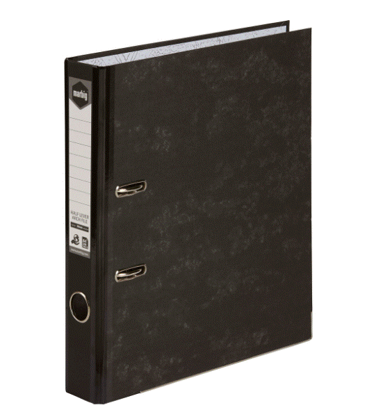 Binders & Folders - Marbig Lever Arch File A4 Half Arch Reinforced ...