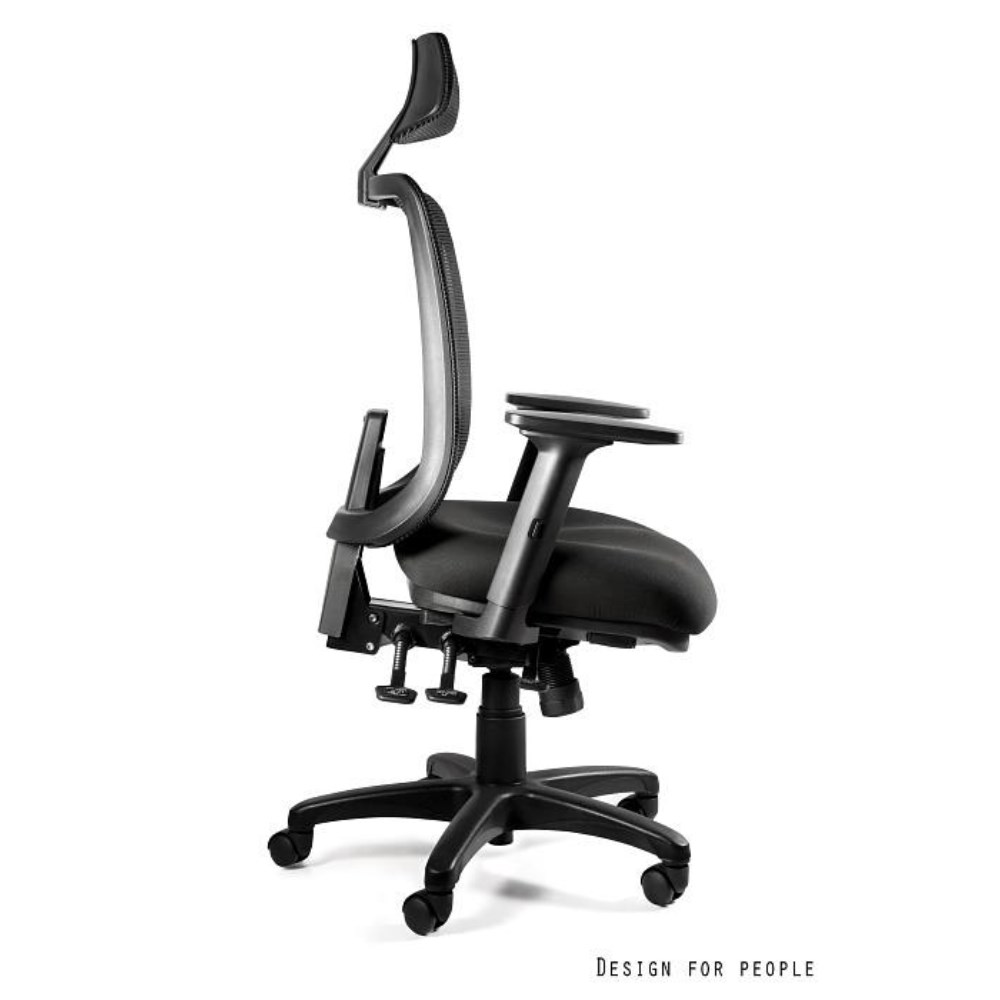 Chairs & Accessories Sylex Epic High Back Office Chair Arms Mesh Back With Arms Black Stuart