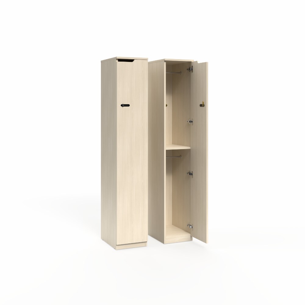 Storage - OLG Knox Locker 1 Door 305W x 455D x 1805mmH Nordic Maple ...