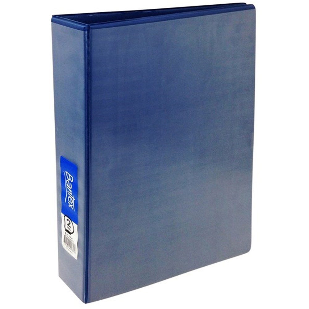 Binders & Folders Bantex A4 38mm 2D Insert Binder Blue Stuart and