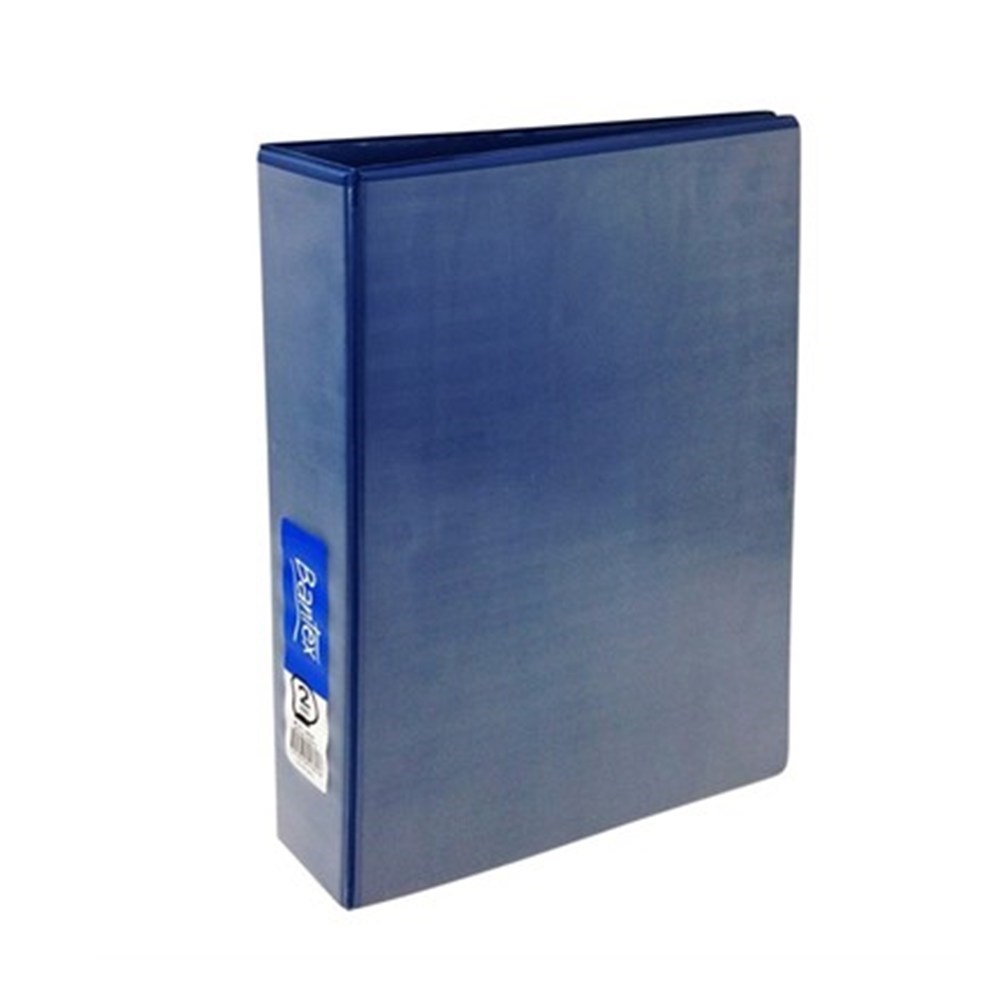 Binders & Folders Bantex Insert Binder Standard A4 2D Ring 38mm Blue