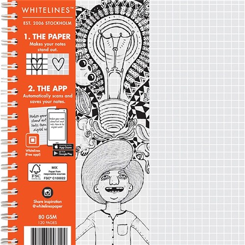 Whitelines notebook sales